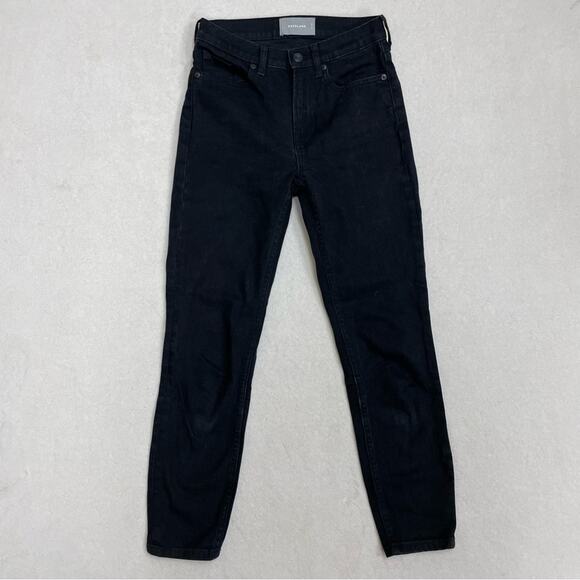Everlane Denim - Everlane Black High Rise Ankle Jean Size 25